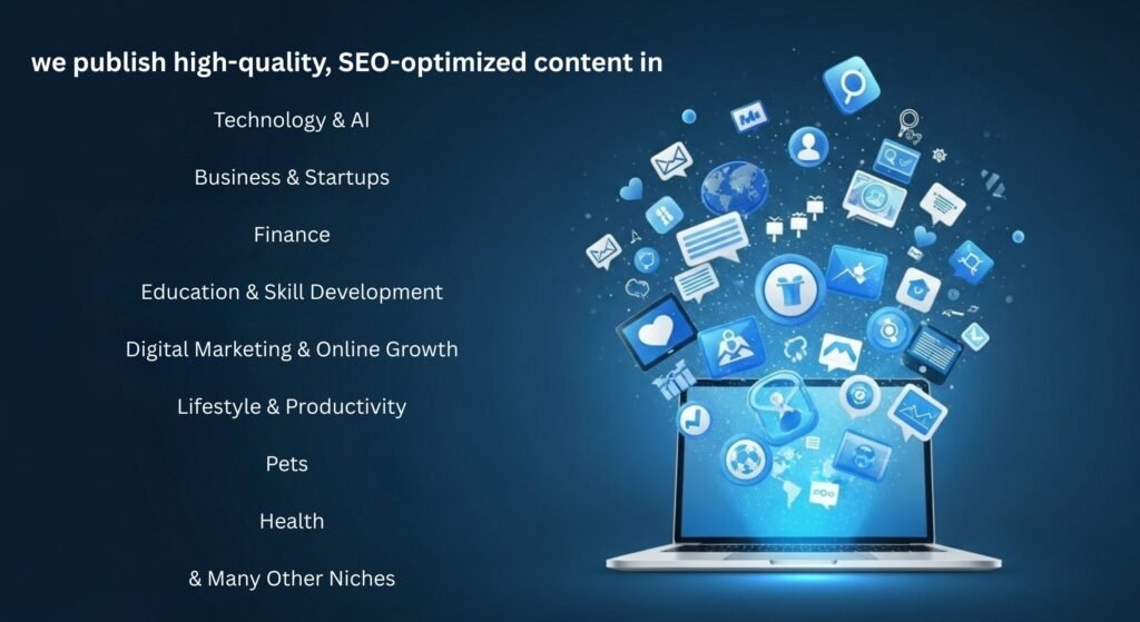 UptrendWave a multi-niche publishing platform with high quality SEO optimized content